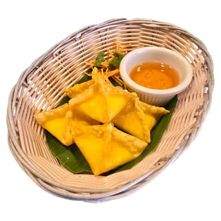 Cheese Crab Rangoon ปูอัดชีสทอด