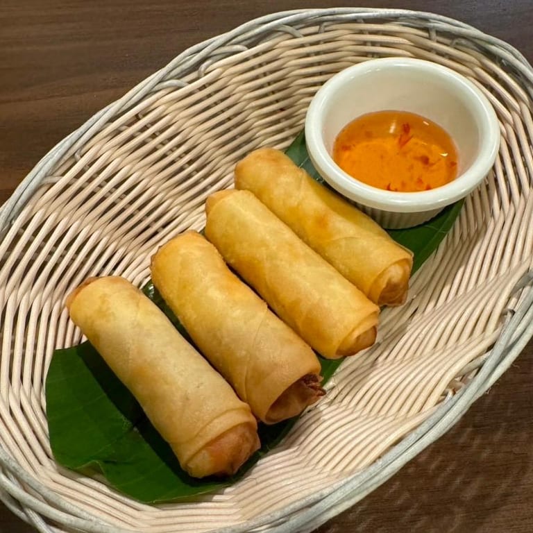 Delicious Thai Spring Rolls and More